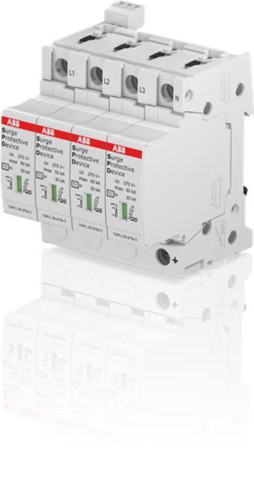 ABB 2CTB815708R1100 OVR T2 4L 80-275s P TS QS