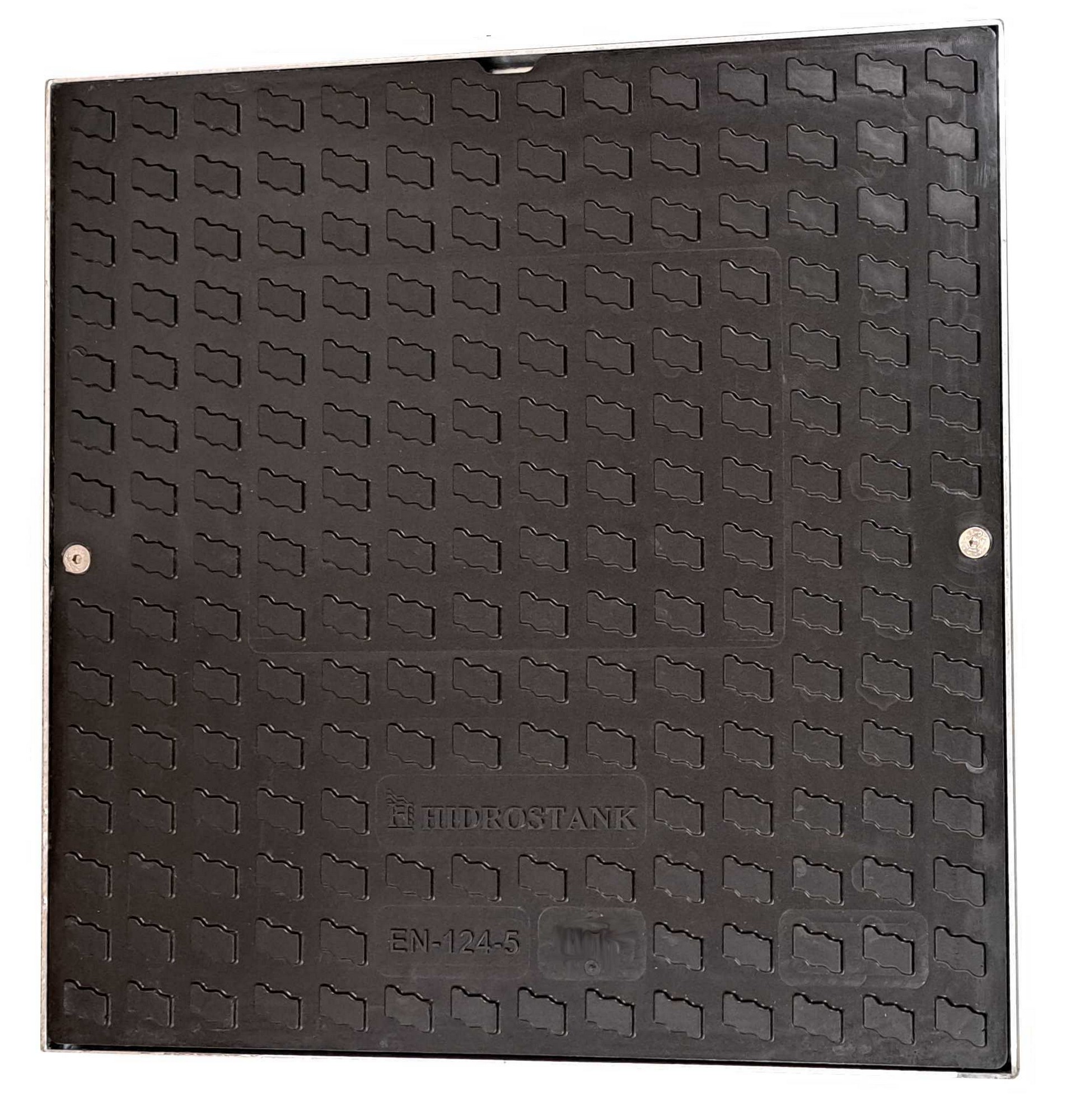 Víko komory MAFIA VB125-HT-35x35K, Hidrostank, 350x350 mm, kompozitní, rám, šroub, nosnost 12,5t