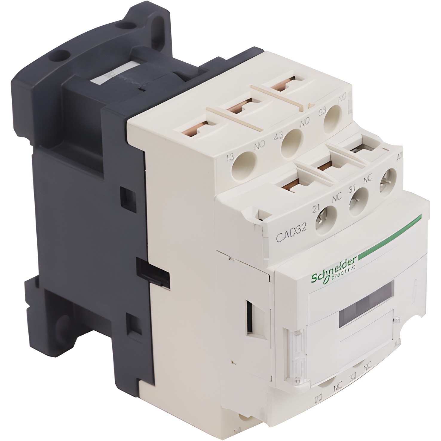 SCHN CAD32B7 Pomocný Stykač, 3"Z"+ 2"V" 24V 50/60Hz