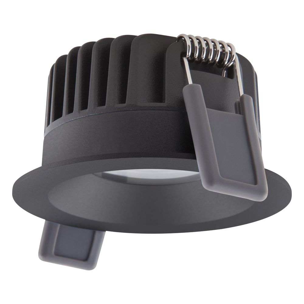 LED svítidlo spotové LEDVANCE SP FIX P 8W 930 PS DIM IP44 BK, černá