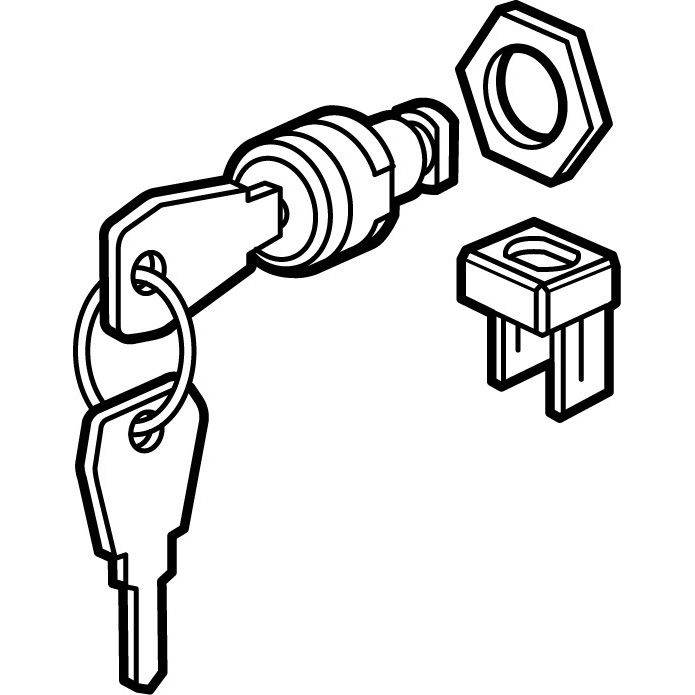 LEG 001491 NEDBOX ZÁMEK PRO ROZVODNICE