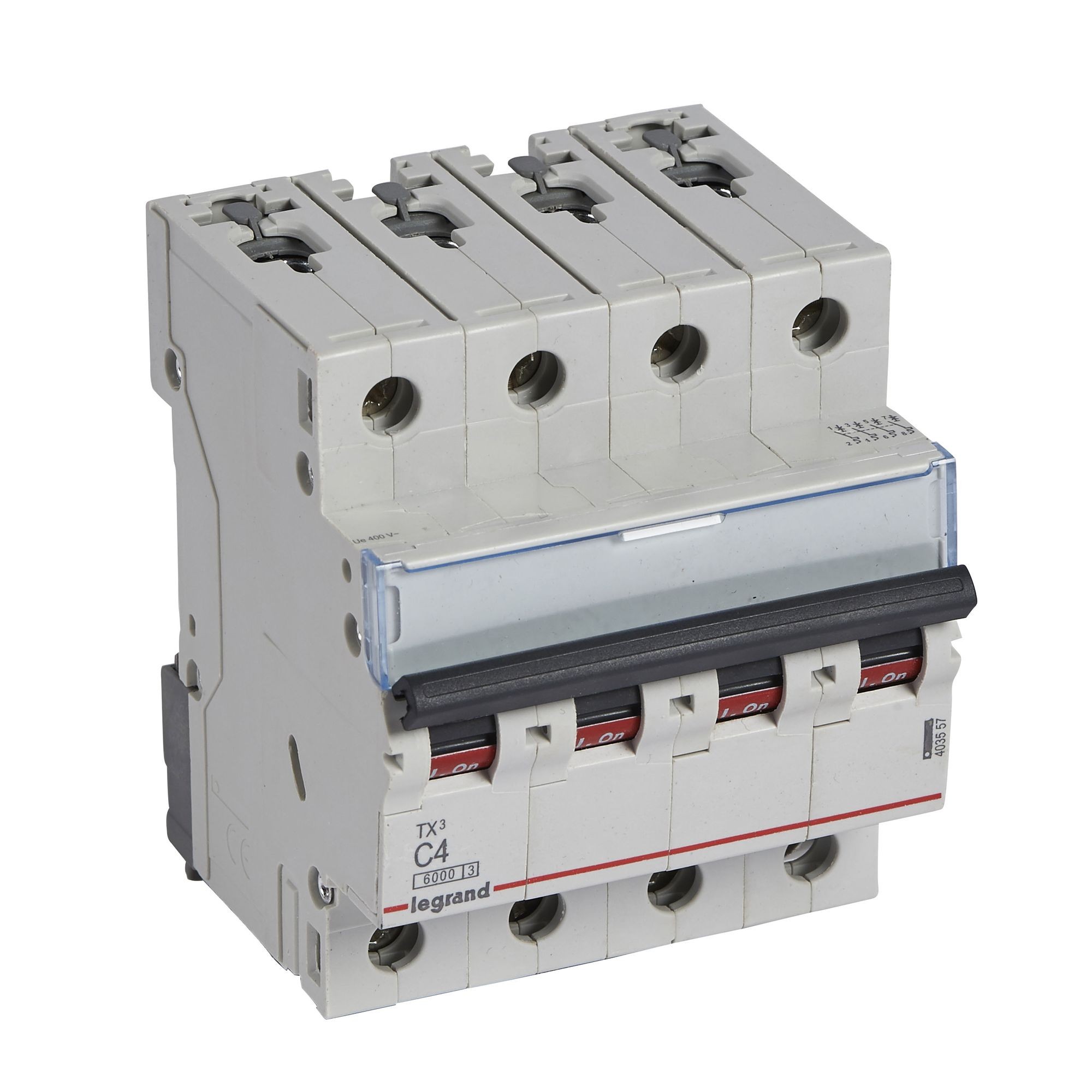 Jistič čtyřpolový LEGRAND 403557 TX3 4P C4 6000A
