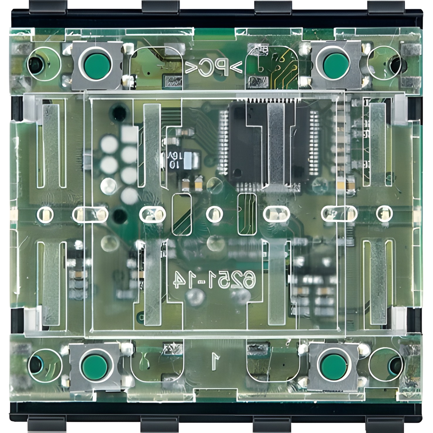 SCHN MTN625299 KNX tlačítkový modul 2-násobný, System M