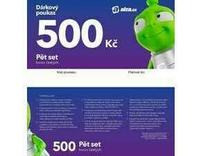 Alza poukaz v hodnotě 500 Kč