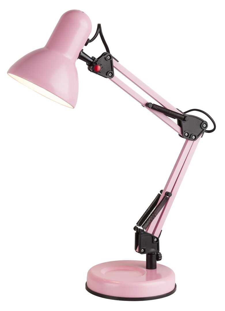 Stolní lampa Samson růžová E27 1×60W RABALUX 4179