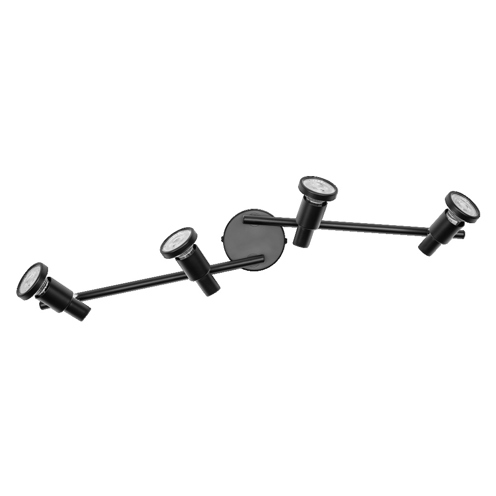 LED svítidlo bodové LEDVANCE LED SPOT 4X3.4W 927 GU10 BK
