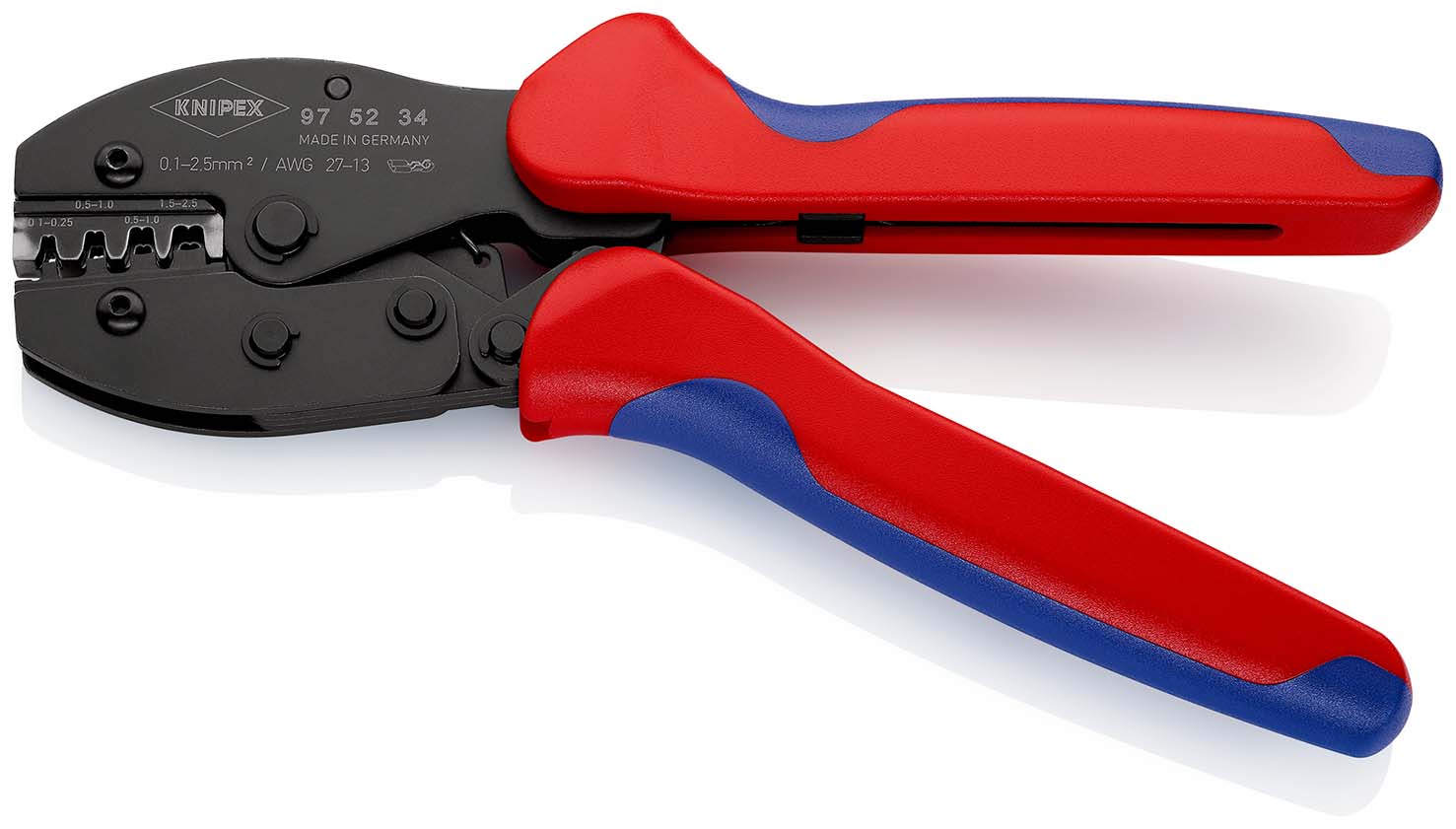 Krimpovací kleště KNIPEX PreciForce ® brunýrované 220 mm  - 975234