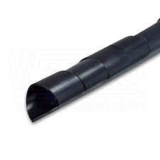 wpr1925 BFST-2-BK spirálová bužírka BANDIFLEX, PE (polyetylen), pro O 1,5 - 10 mm, černá, bal. 10 m