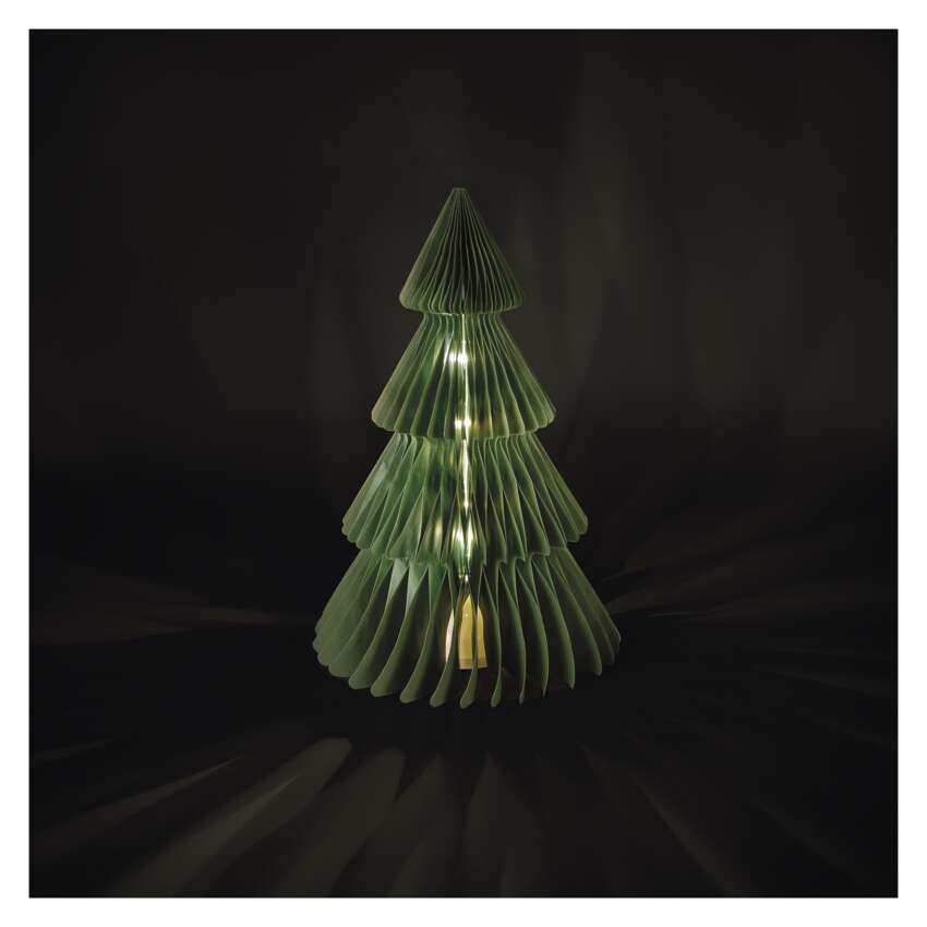 EMOS DCAW21 10LED PAPER TREE WITH STAND 3AA WW