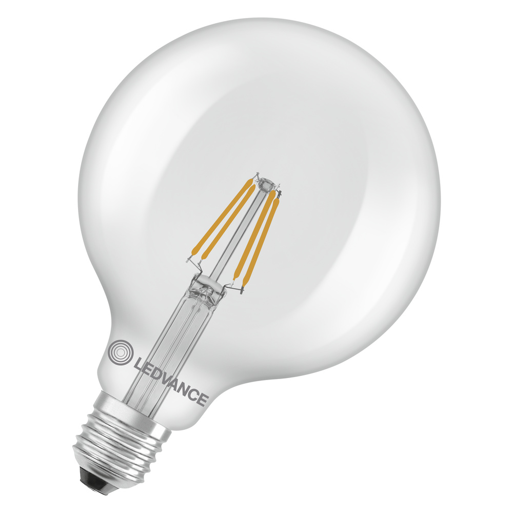 LED žárovka LEDVANCE LED G12540 3.4W 827  FILCL  E27 P