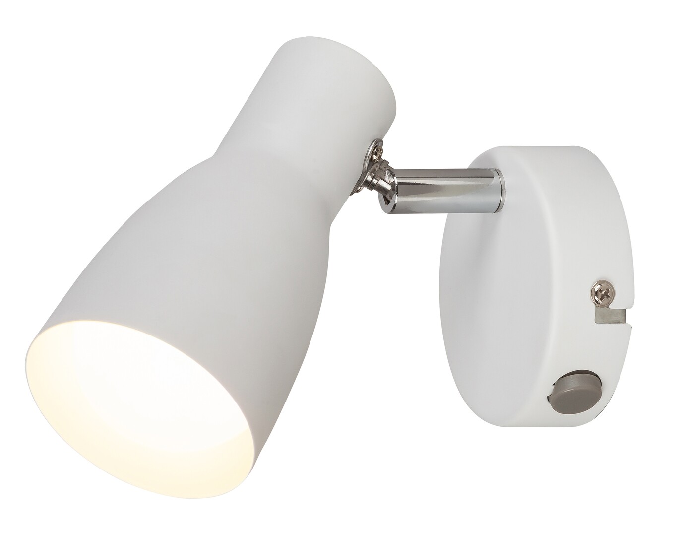 Bodové svítidlo Ebony bílá E27 1×20W RABALUX 6025