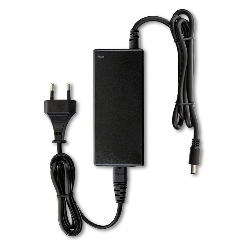 Adaptér napájecí MC LED adaptér 48W, DC 12V/4A, IP20, černý plast, s vidlicí