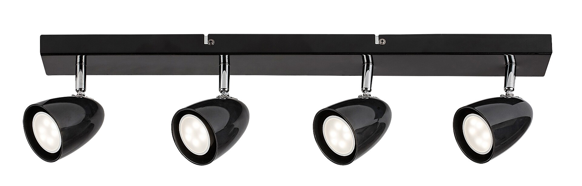 Stropní svítidlo Perico černá GU10 4×5W RABALUX 73021