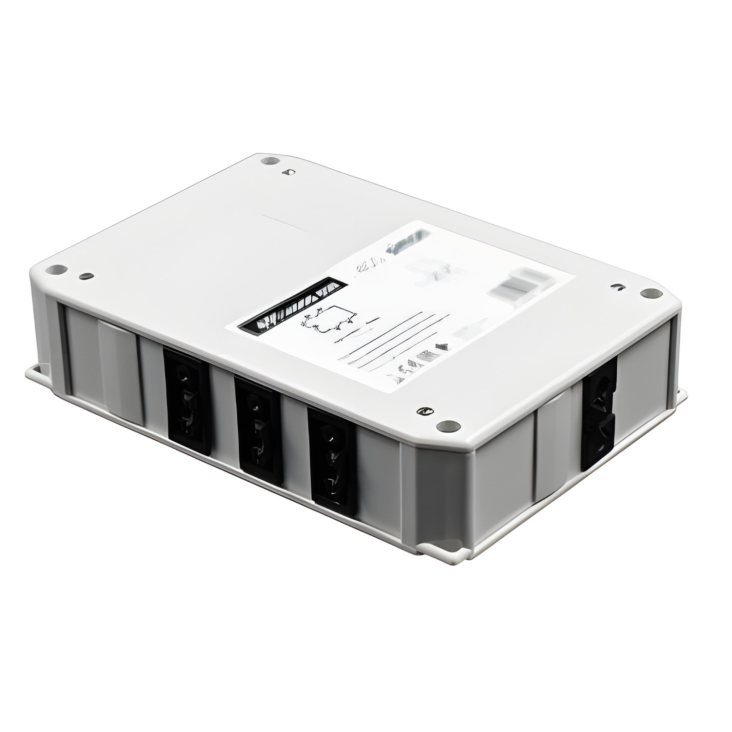 Krabice rozvodná jednookruhová SIMON 480 49117000-039, 1vstup GST18i+7 výstup GST18i