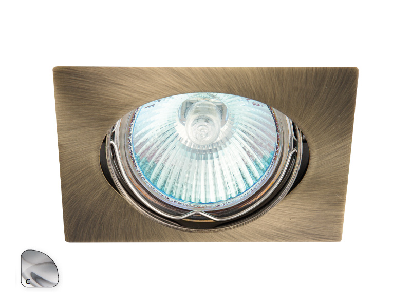 Svítidlo bodové GREENLUX IZZY DT10-Q, chrom