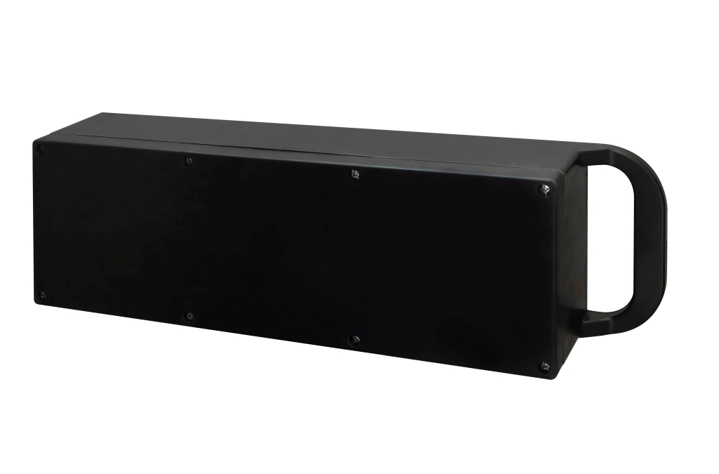 FAM Skříň RubberBOX 4105 IP65, bez okénka, přenosná, 450x130x83mm, rukojeť součástí