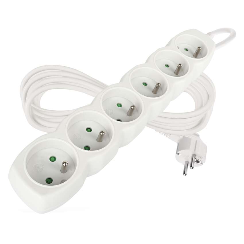 Kabel prodlužovací EMOS P0615, 6Z 5M