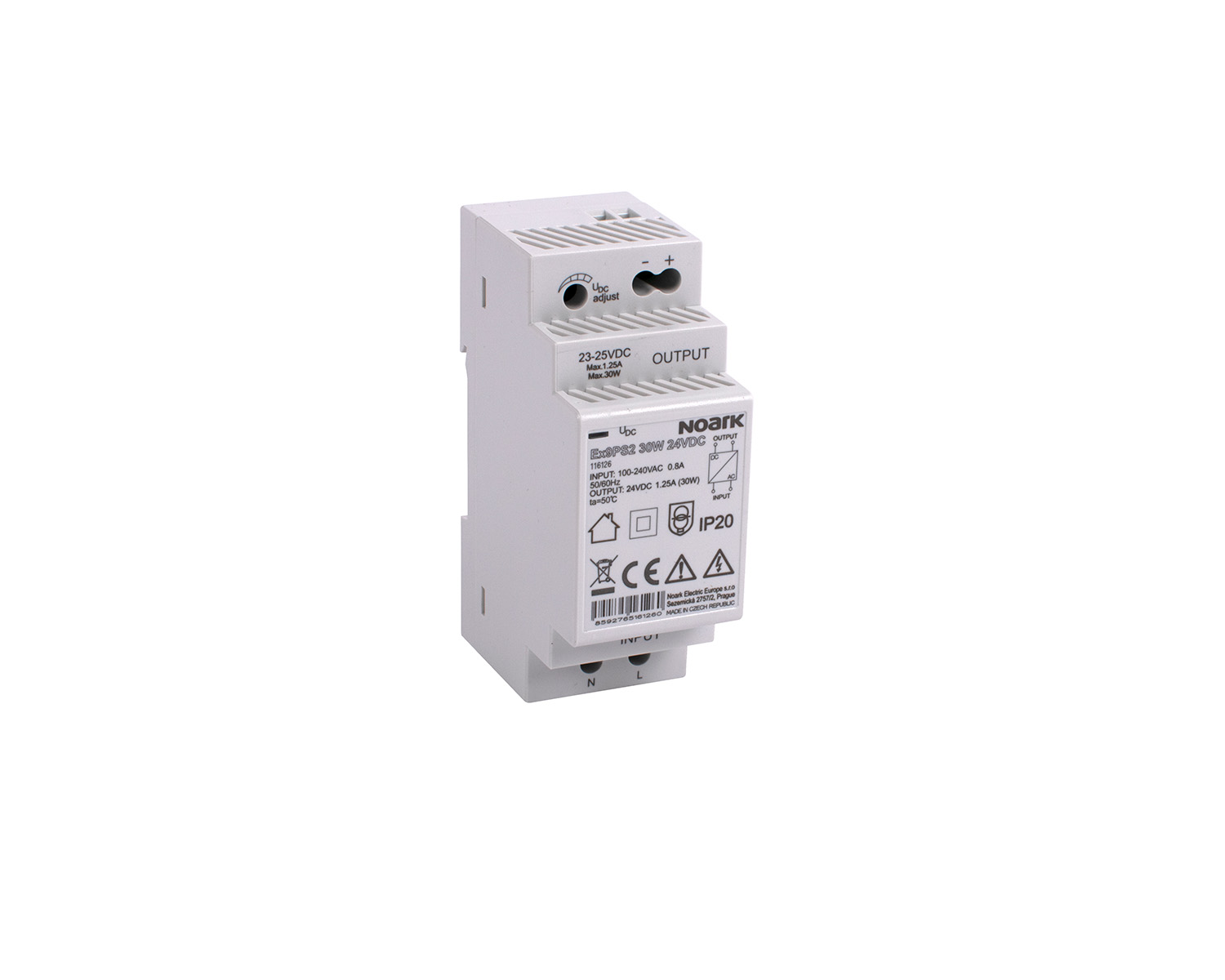 Zdroj napájecí NOARK 116124 Ex9PS2 15W 24VDC 15W, 24V DC