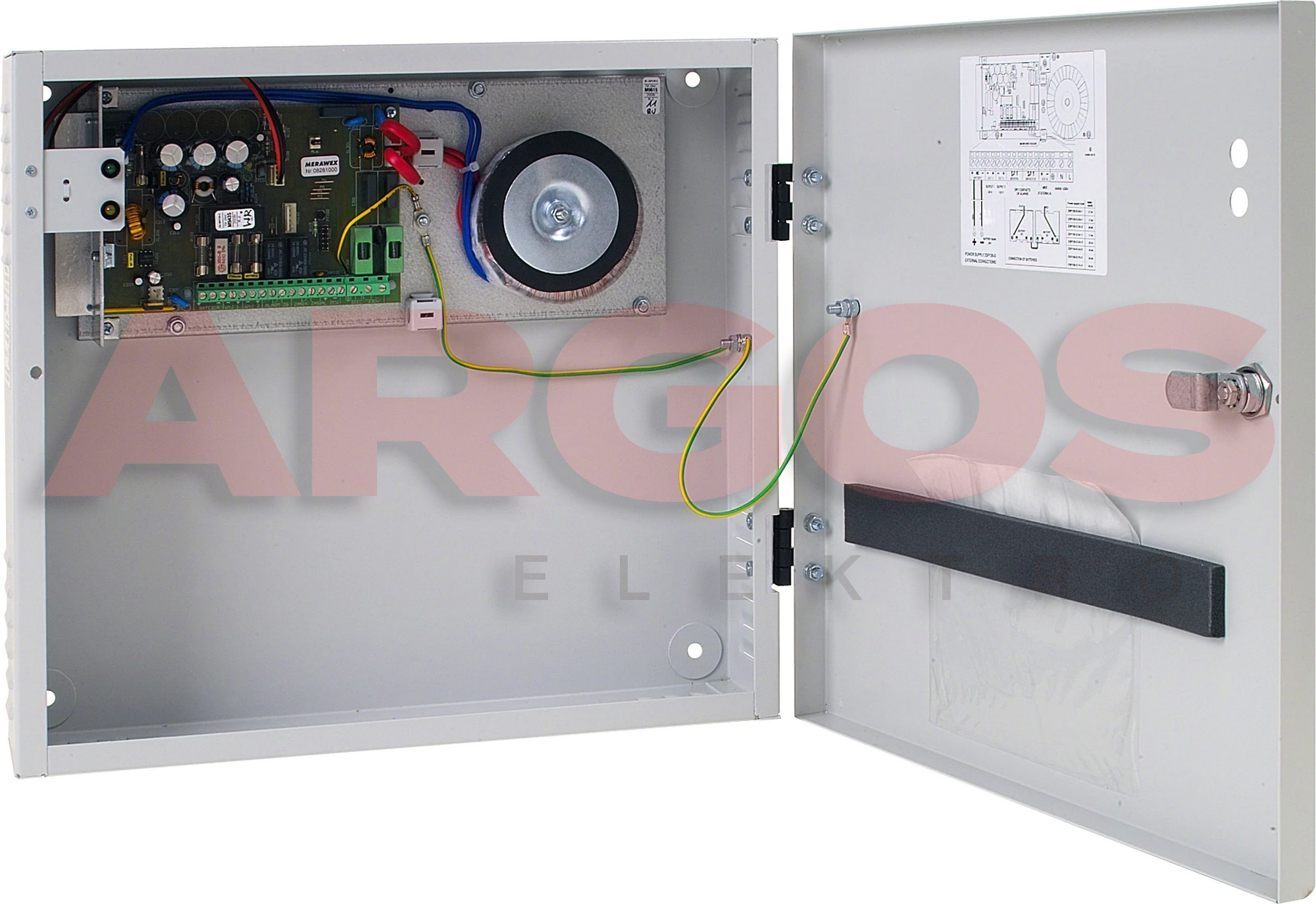 ESSER 960003.10.GB Síťový zdroj 24VDC/5A, 17 Ah EN 54-4/A2
