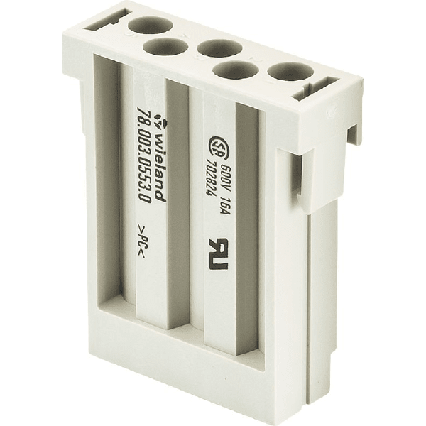 78.003.0553.0 Zásuvkový modul revos FLEX, 5 pólů