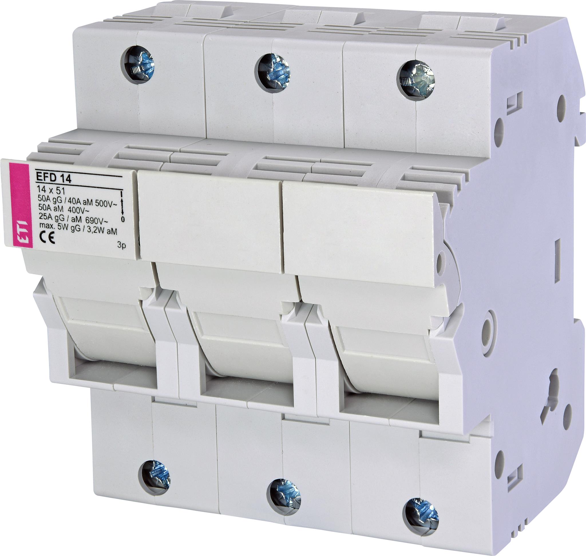 ETI 002560004 pojistkový odpínač, EFD 14 3p