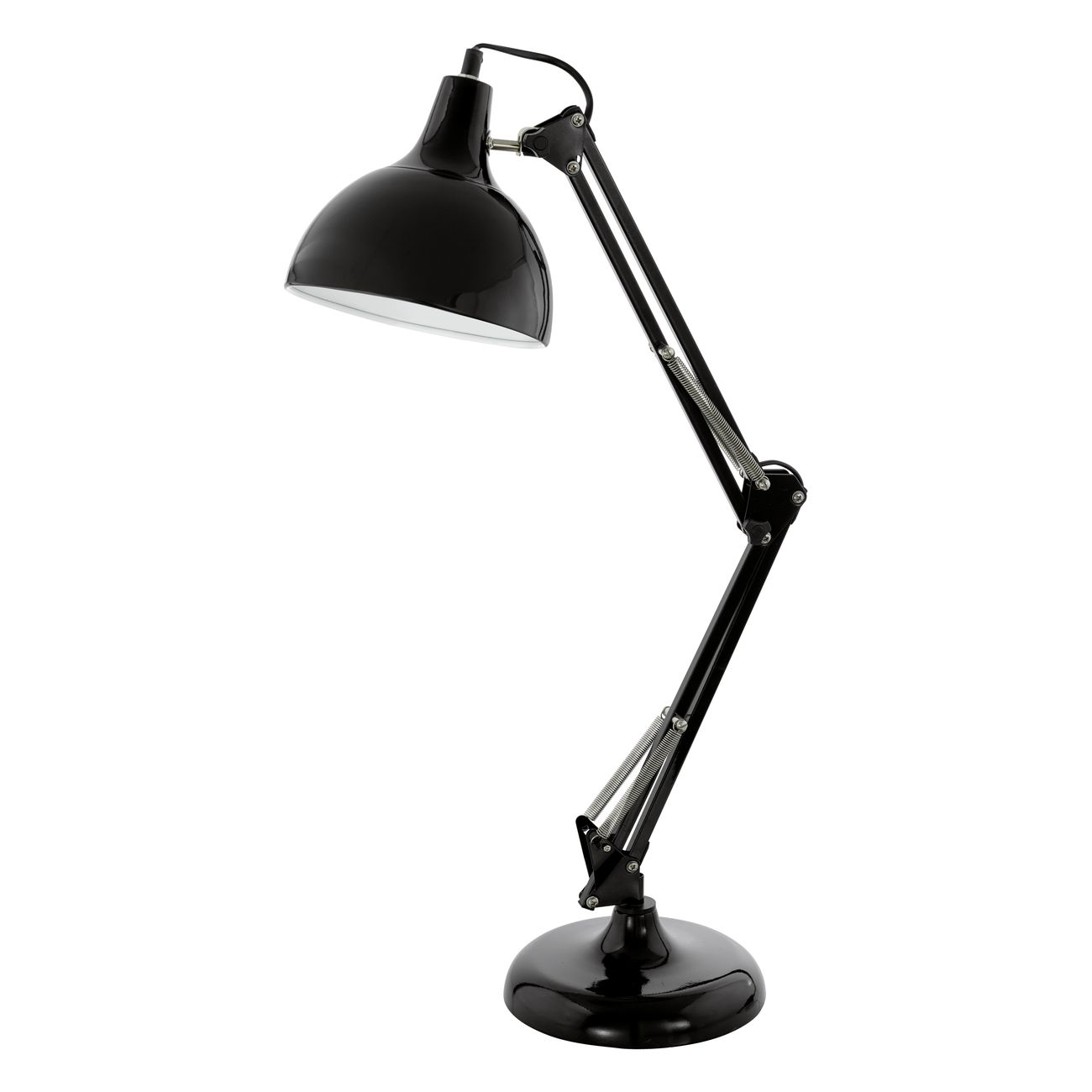 Stolní svítidlo BORGILLIO černá 400×190 mm 1X60W EGLO