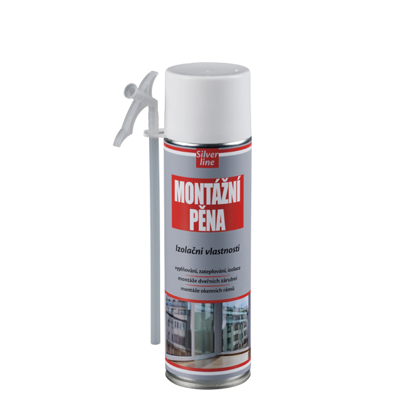 Den Braven montážní pěna trubičková SILVER LINE 500ml 40120SLN