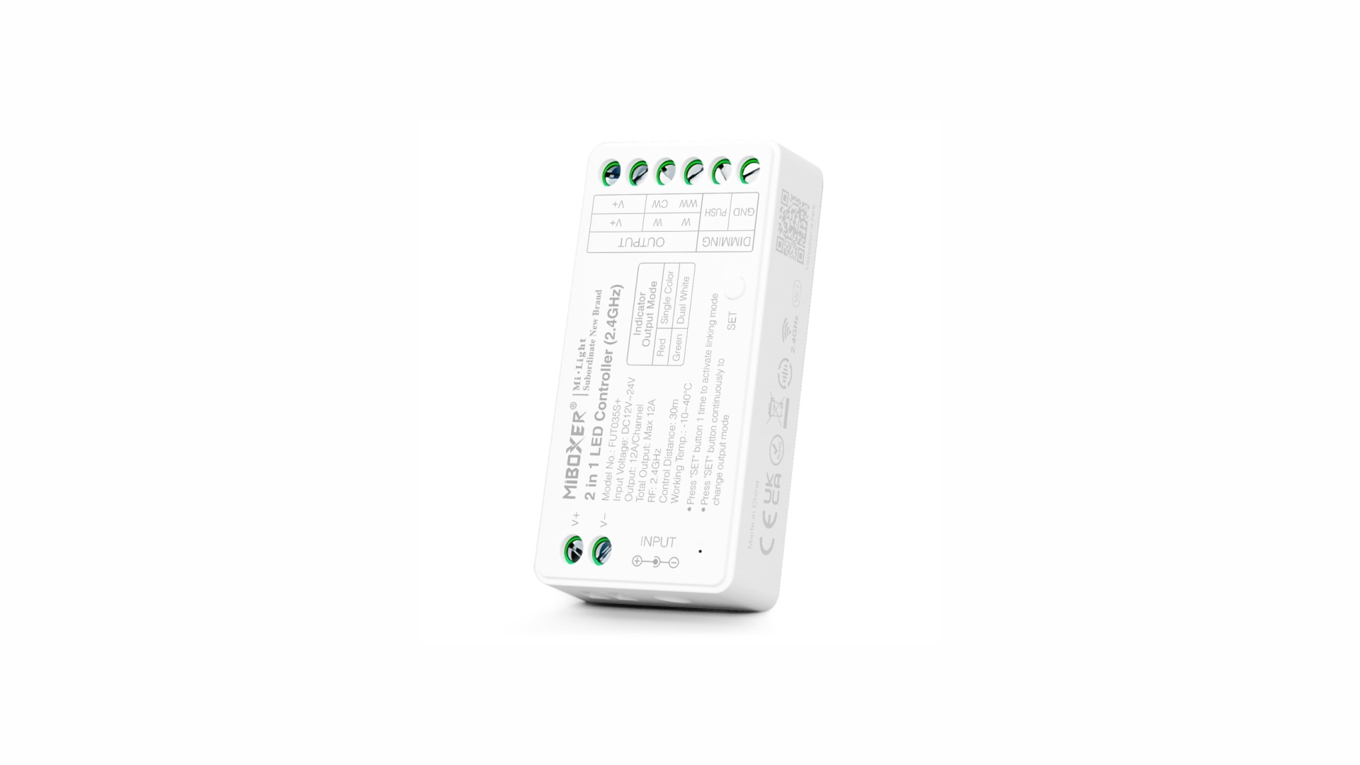 Svítidlo LED GREENLUX LED CONTROLLER MONO/ (FUT035S+), nastavitelná bílá teplota