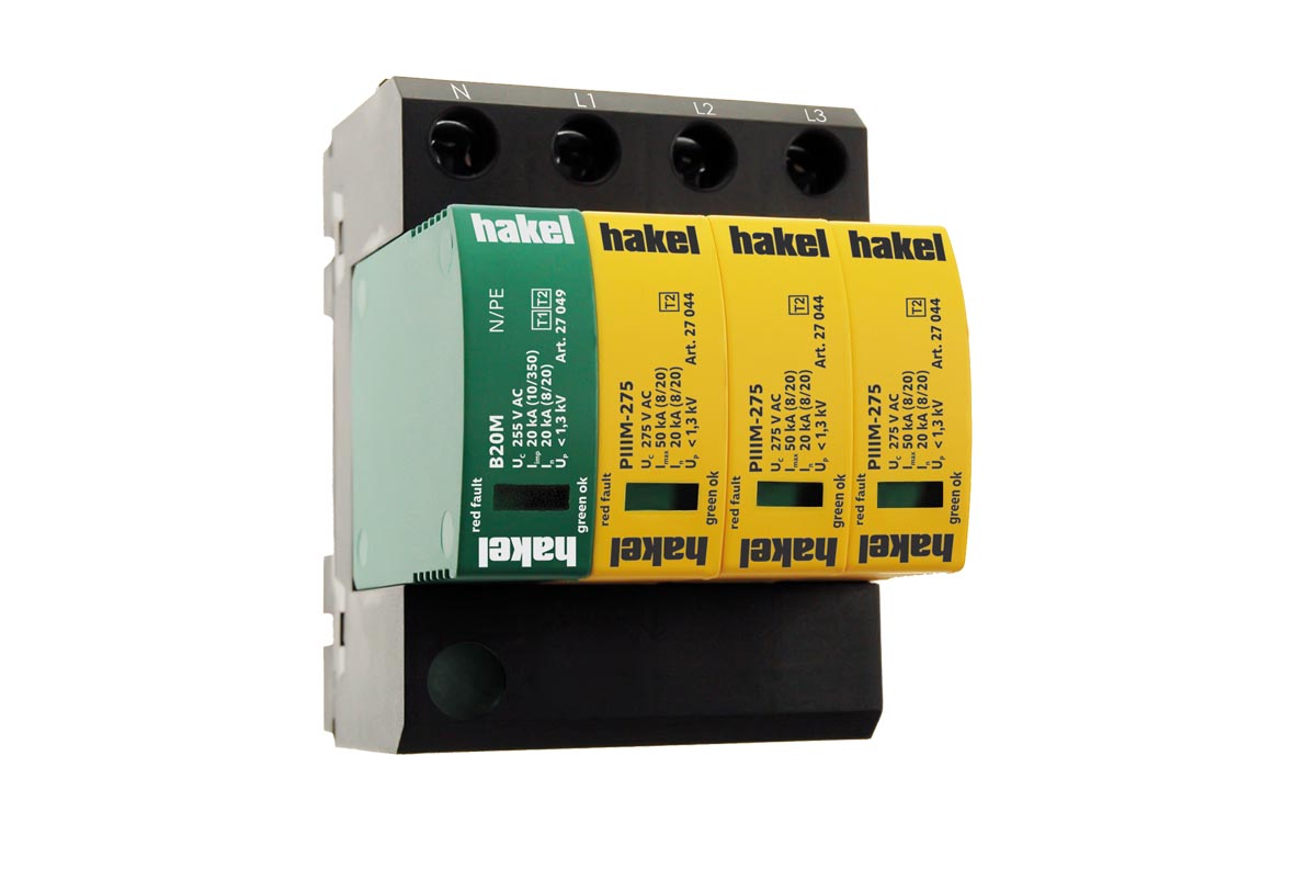 HAKEL 27022 PIIIM-275/3+1 Vseries SPD typ 2