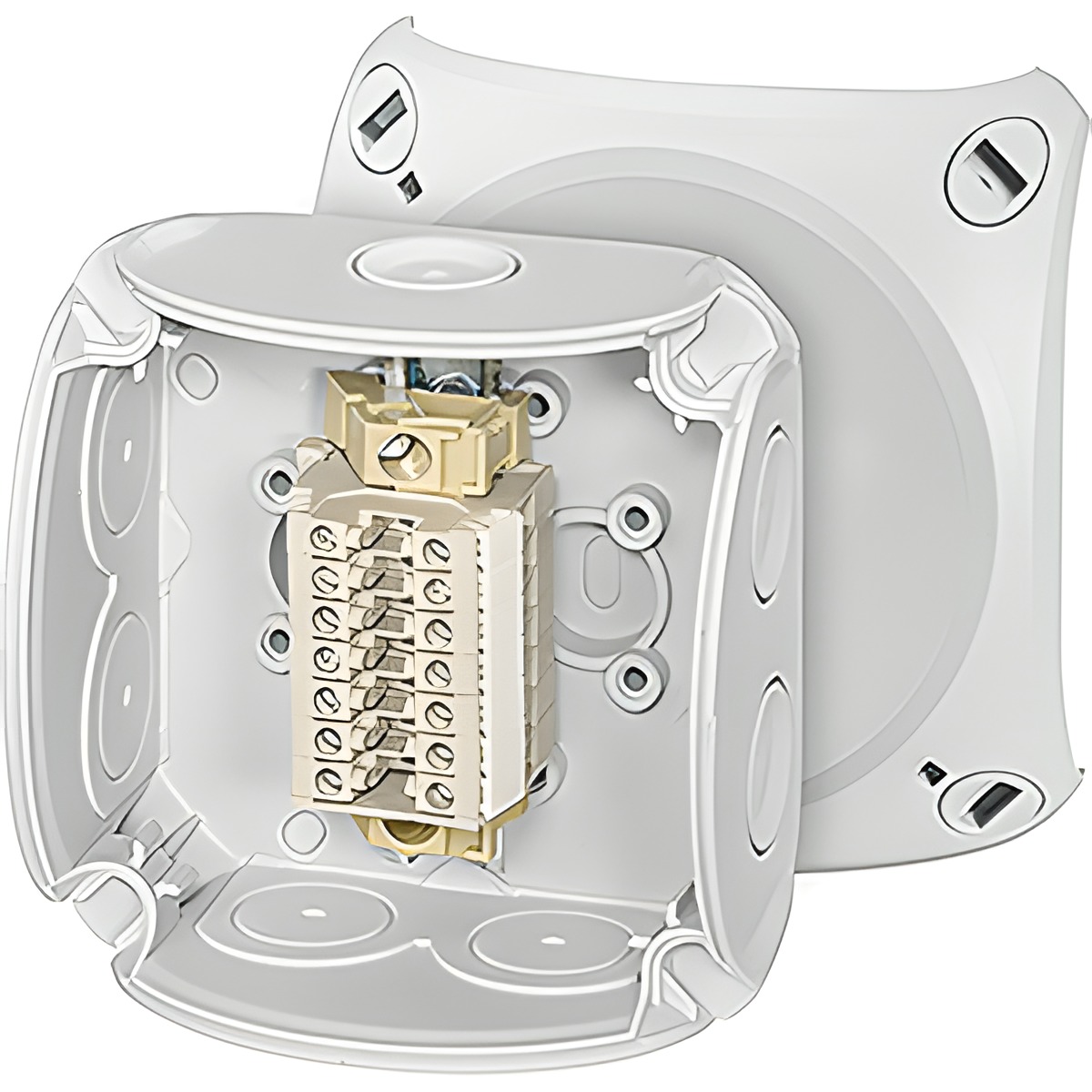 HEN RK 0207 T Krabicová rozvodka s 7x řadovou svorkou 2,5mm2, IP 66
