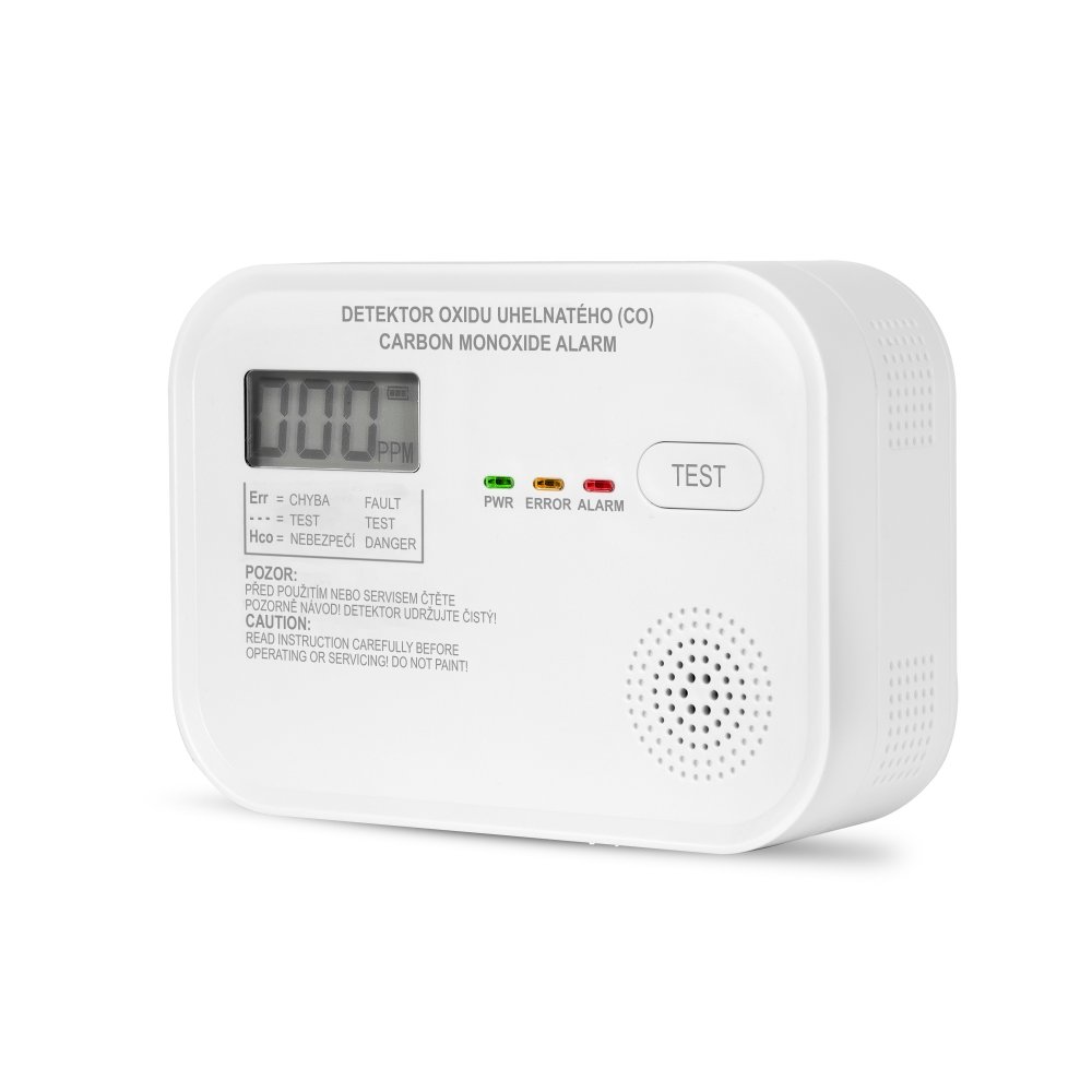 Detektor plynu ELEKTROBOCK 0185 LM-218A, oxid uhelnatý, autonomní