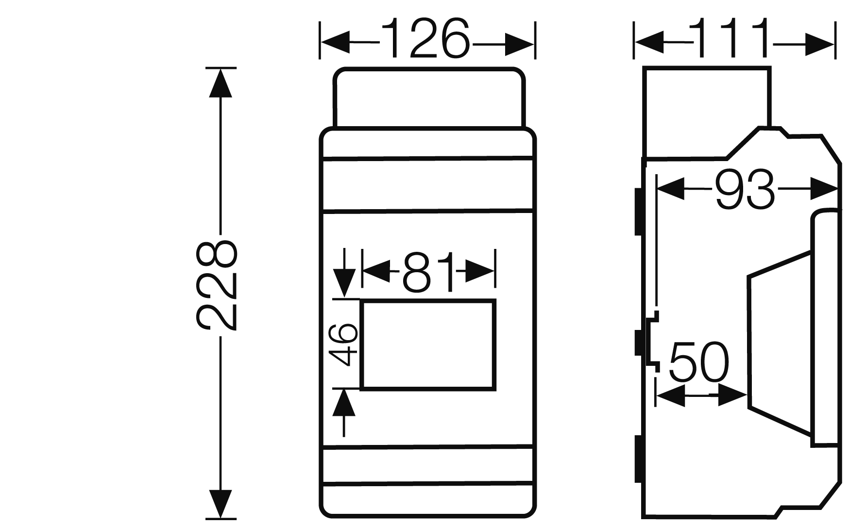 HEN KV PC 8104 Jističová skříň