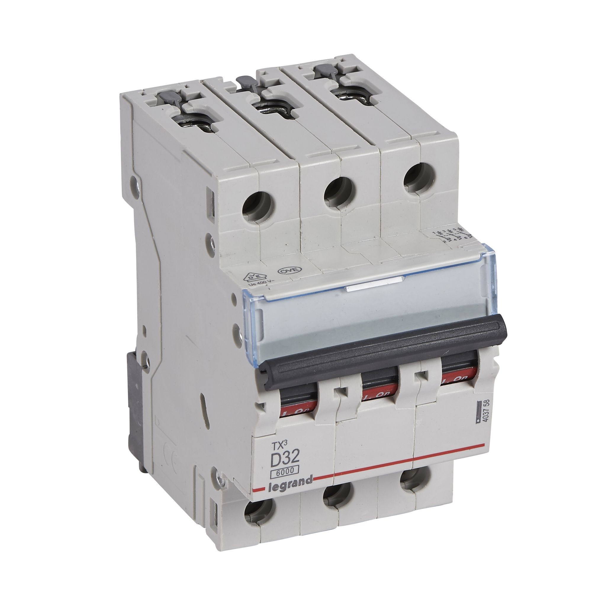 Jistič třípolový LEGRAND 403758 TX3 3P D32 6000A