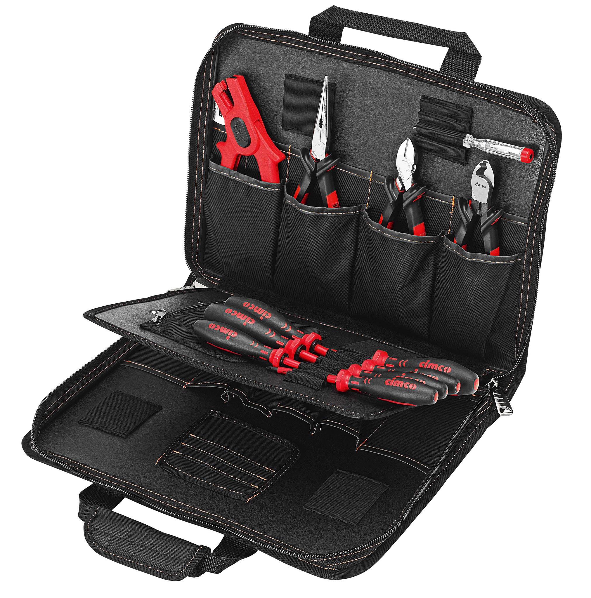 CIMCO 170996 Taška s nářadím 385x70x290 mm (13 ks)