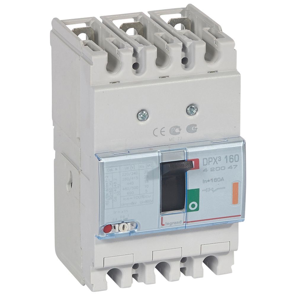 LEG 420047 DPX3 160 TM 3P 160A 25KA