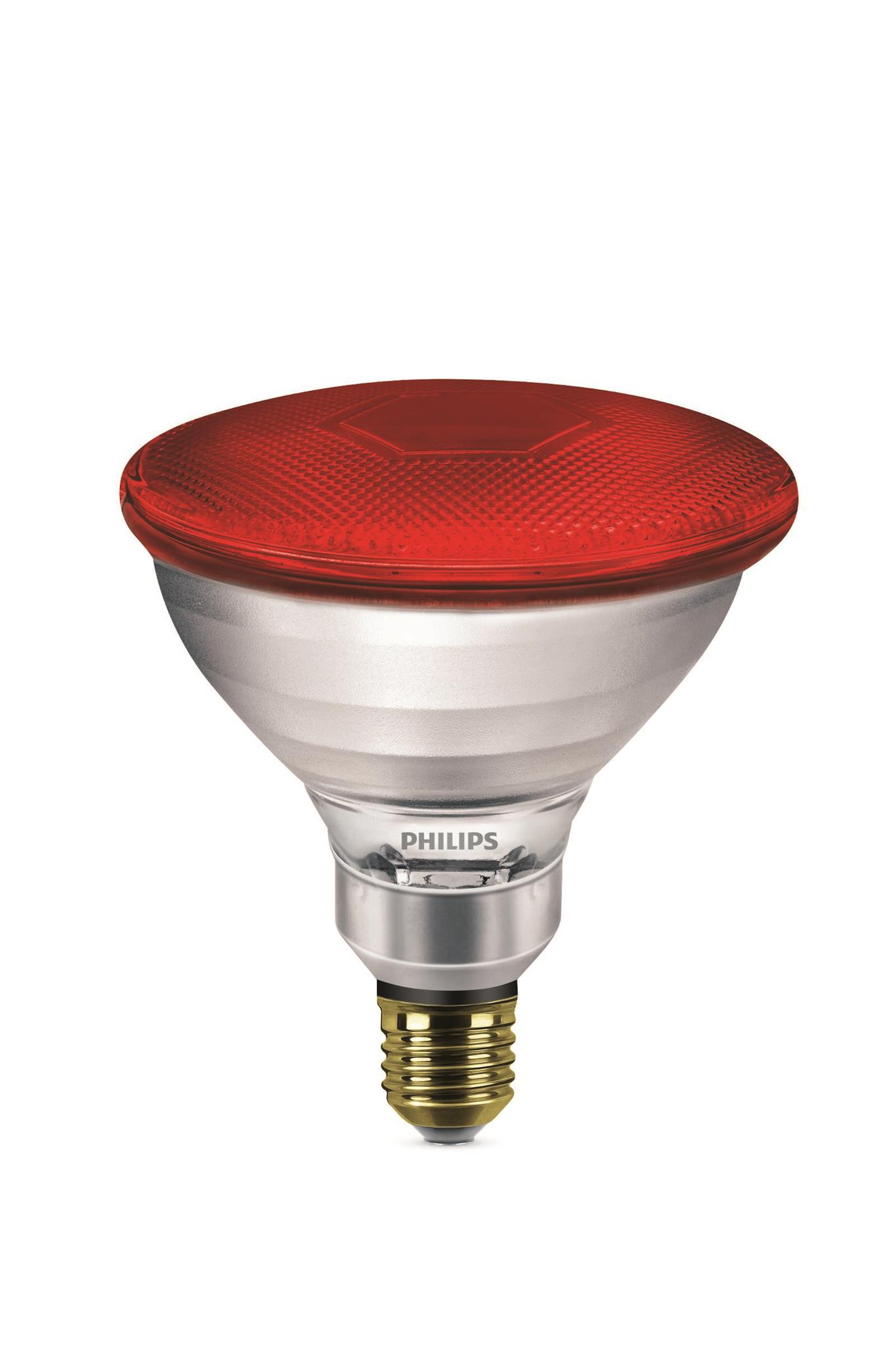 Žárovka Infračervená Philips PAR38 IR 100W E27 230V Red, červená