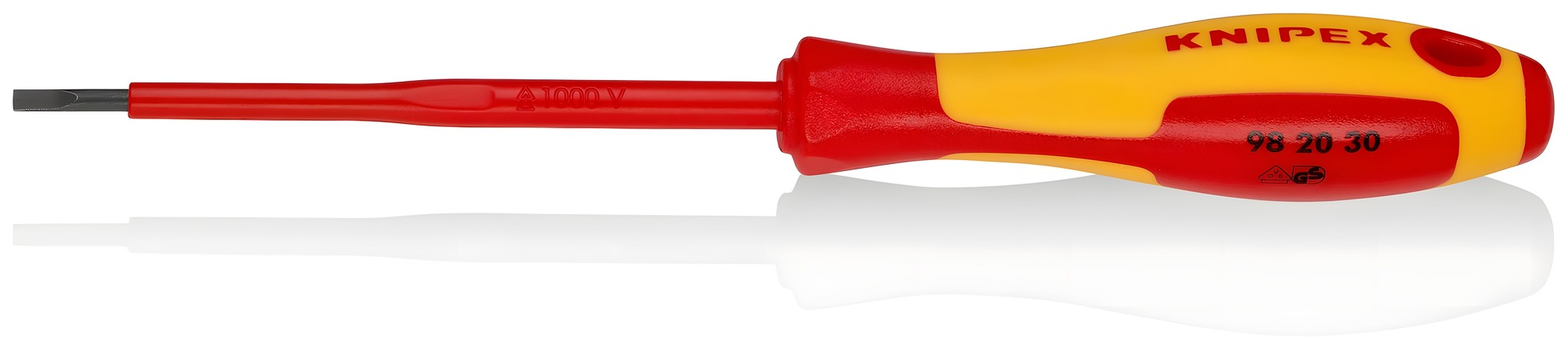 KNIPEX 98 20 30 Šroubovák plochý