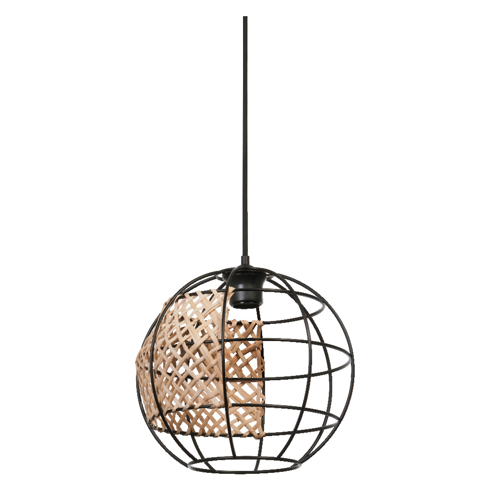 LED svítidlo dekorativní LEDVANCE DECOR CAGE GLOBE PENDANT E27 BK