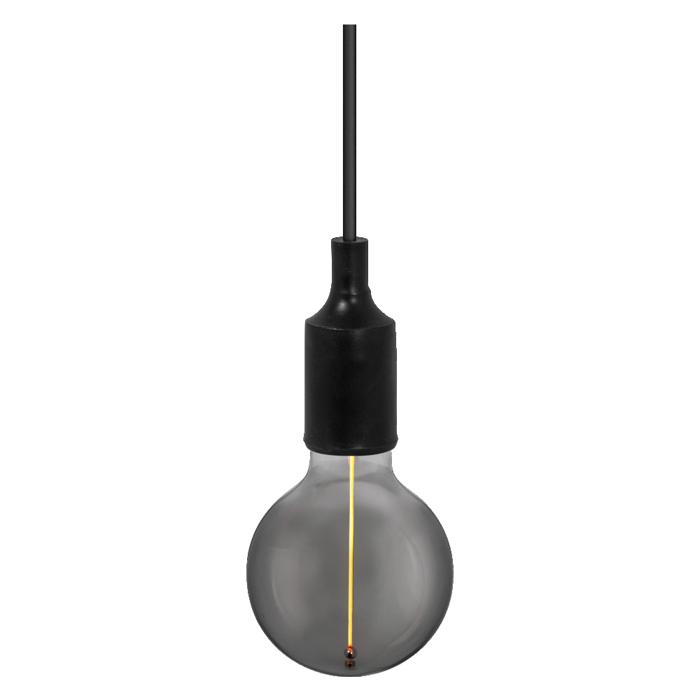 Závěsné svítidlo černé OSRAM 1906 PENDULUM BELL E27 BK