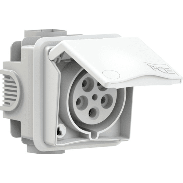 Zásuvka pod omítku PCE 895-6V 32A/5P/400V IP44