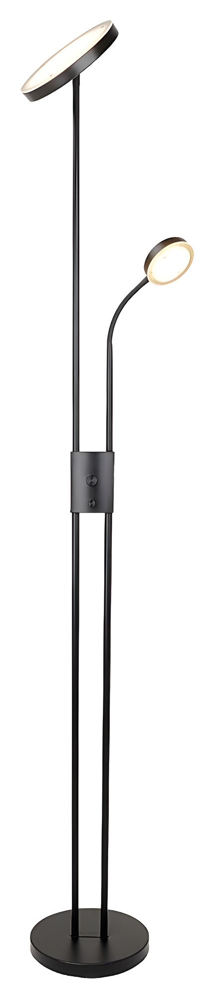 Stojací lampa Ophus matná černá LED 17,5W RABALUX 3240