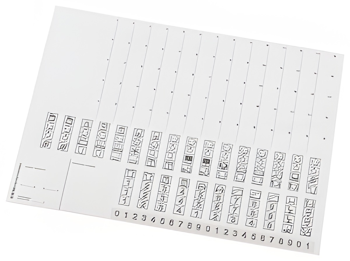 EATON 279268 KLV-BSB Popisovací tabulky pro rozvodnice KLV
