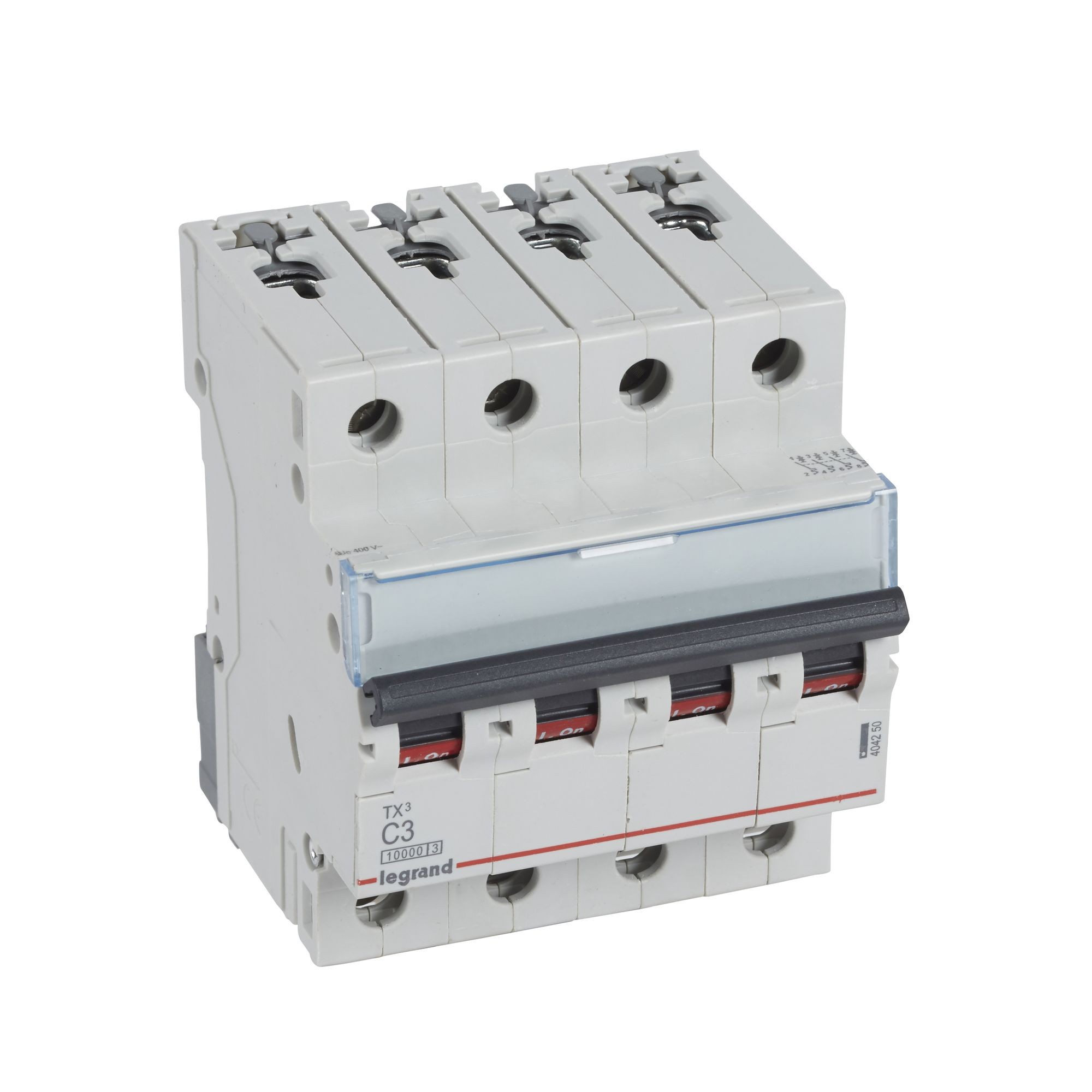 Jistič čtyřpolový LEGRAND 404250 TX3 4P C3 10000A