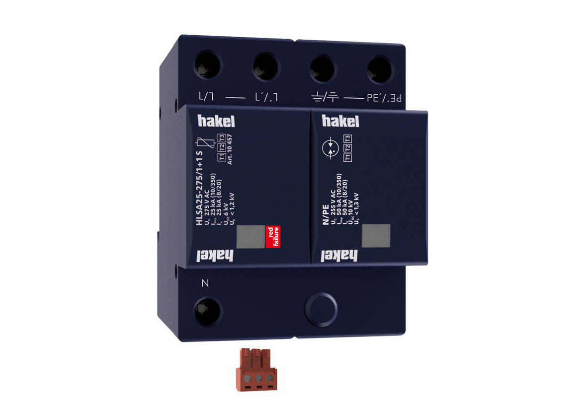 HAKEL 10457 HLSA25-275/1+1 S SPD typ 1+2+3