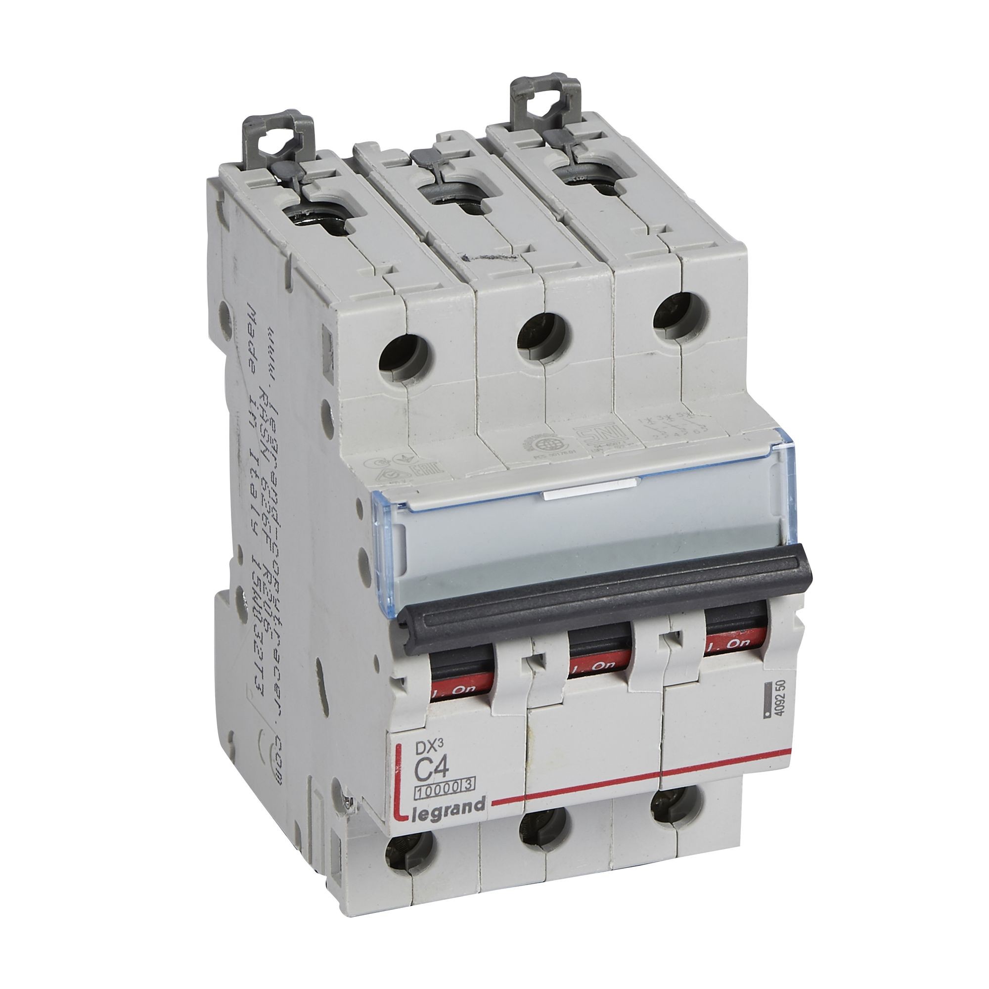 Jistič třípolový LEGRAND 409250 DX3 3P C4 10000A/16KA