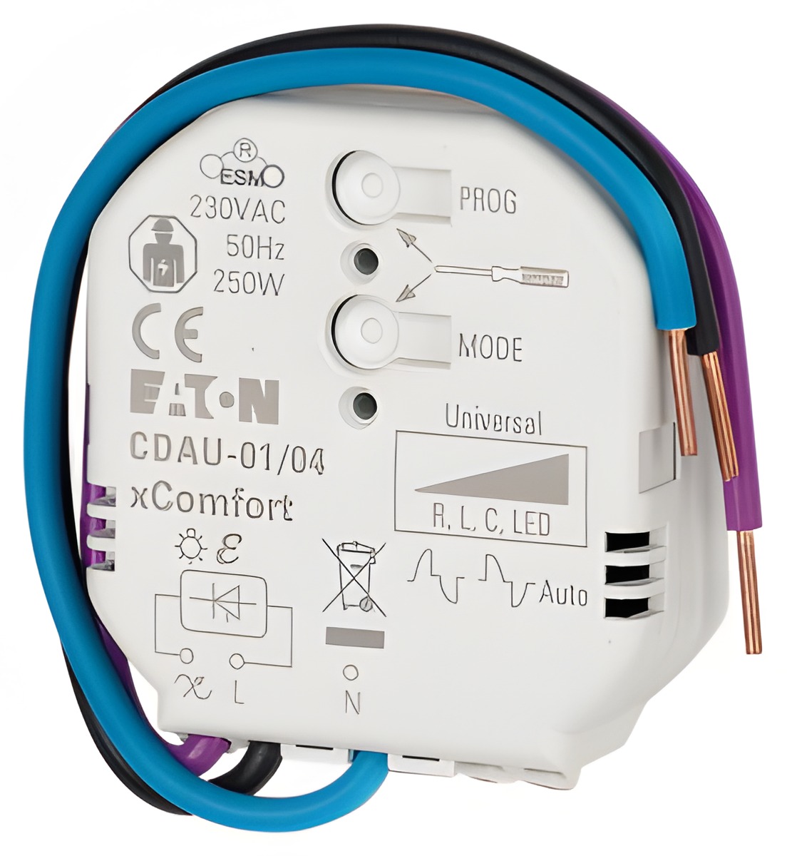 EATON 182443 CDAU-01/04 RF SMART stmívací aktor 250W UNI