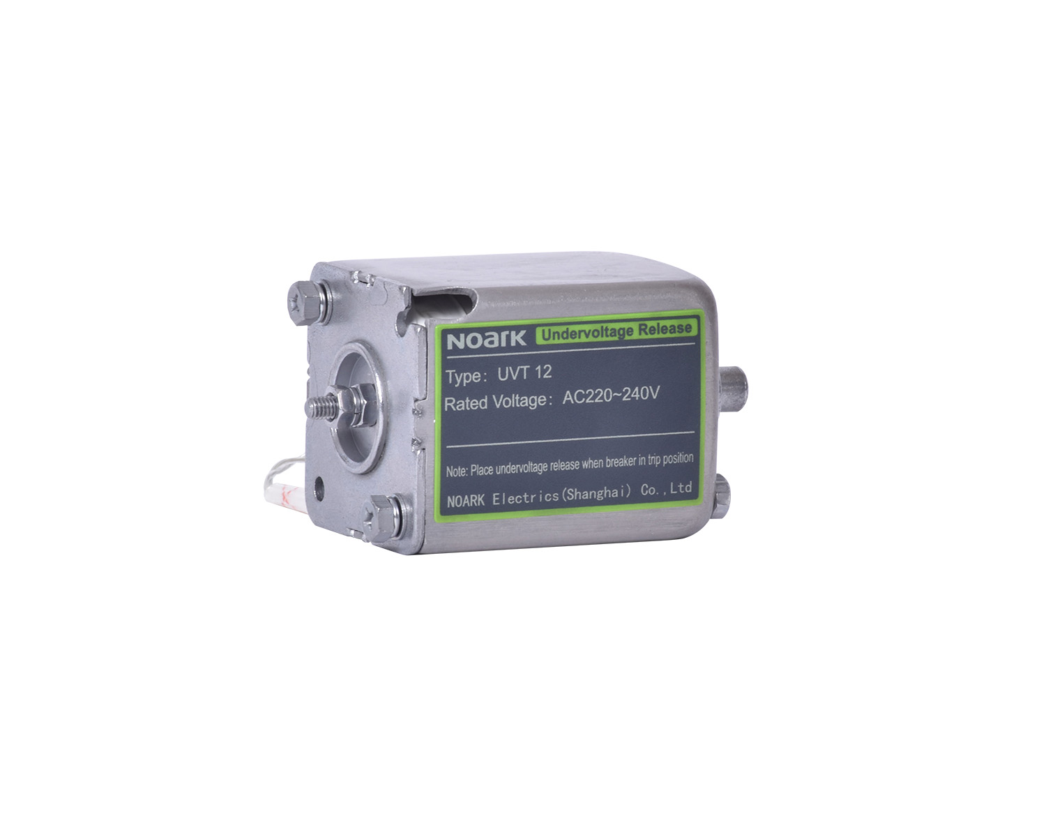 Spoušť podpěťová NOARK 112452 UVTR 12 AC220-240V D1-5s EU nastavitelné zpoždění 1-5s, 220-240 V AC