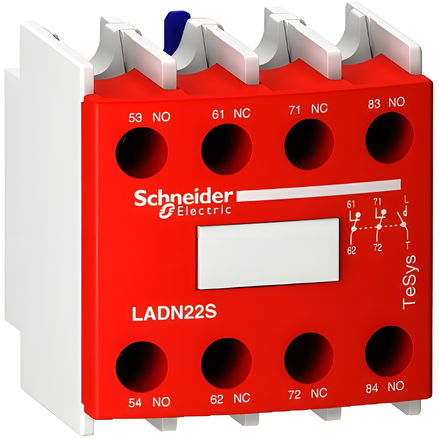 SCHN LADN22S Blok pom. kontaktů 2Z+2V safety