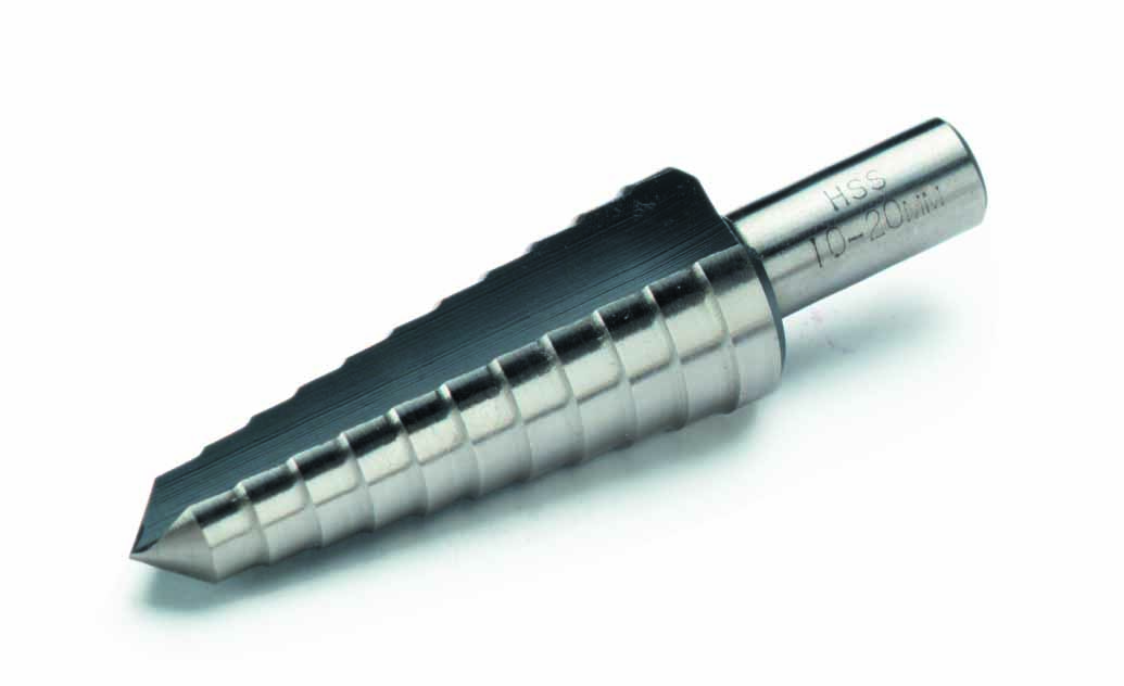 CIMCO 201216 Stupňový vrták HSS o 12 - 20 mm