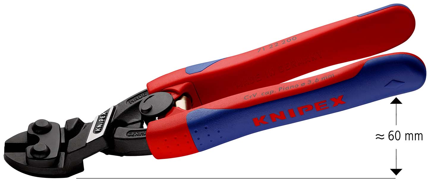 KNIPEX 71 22 200 Kleště štípací boční na čepy - CoBolt